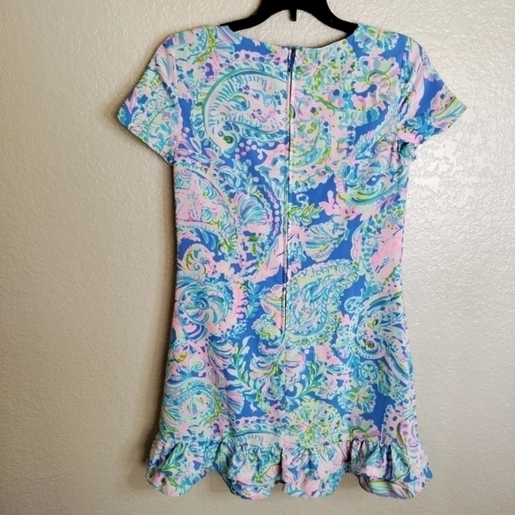 NWT Lilly Pulitzer Masey Romper multi dream team sz 00 - Picture 9 of 10